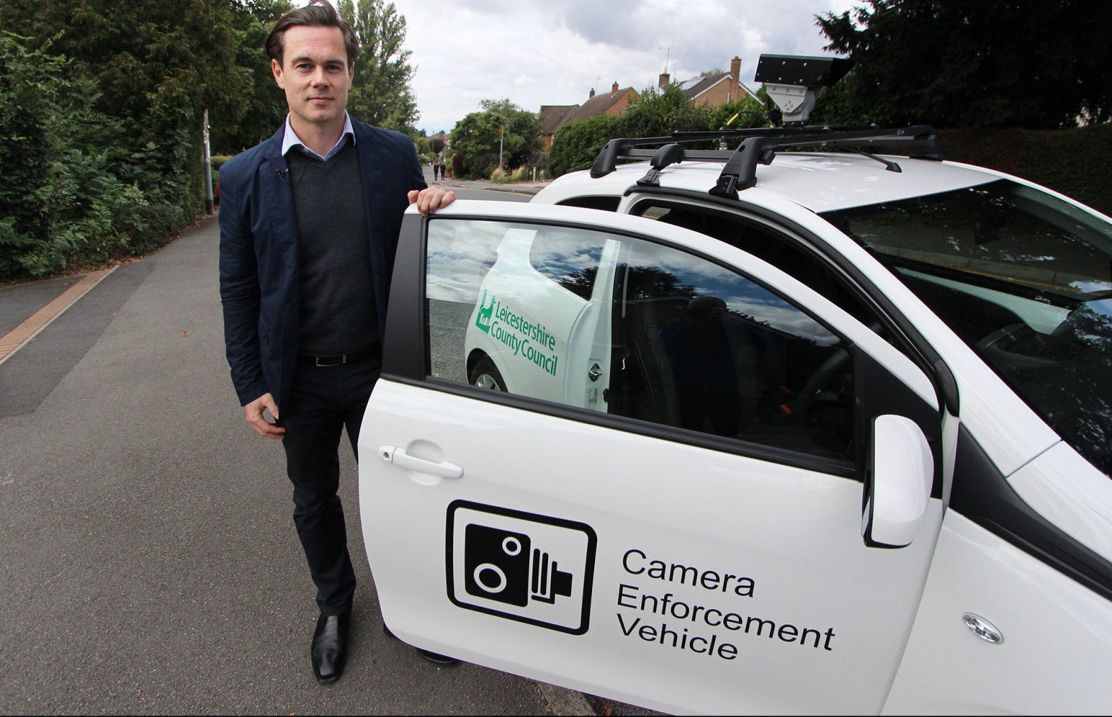 Camera enforcement vehicle