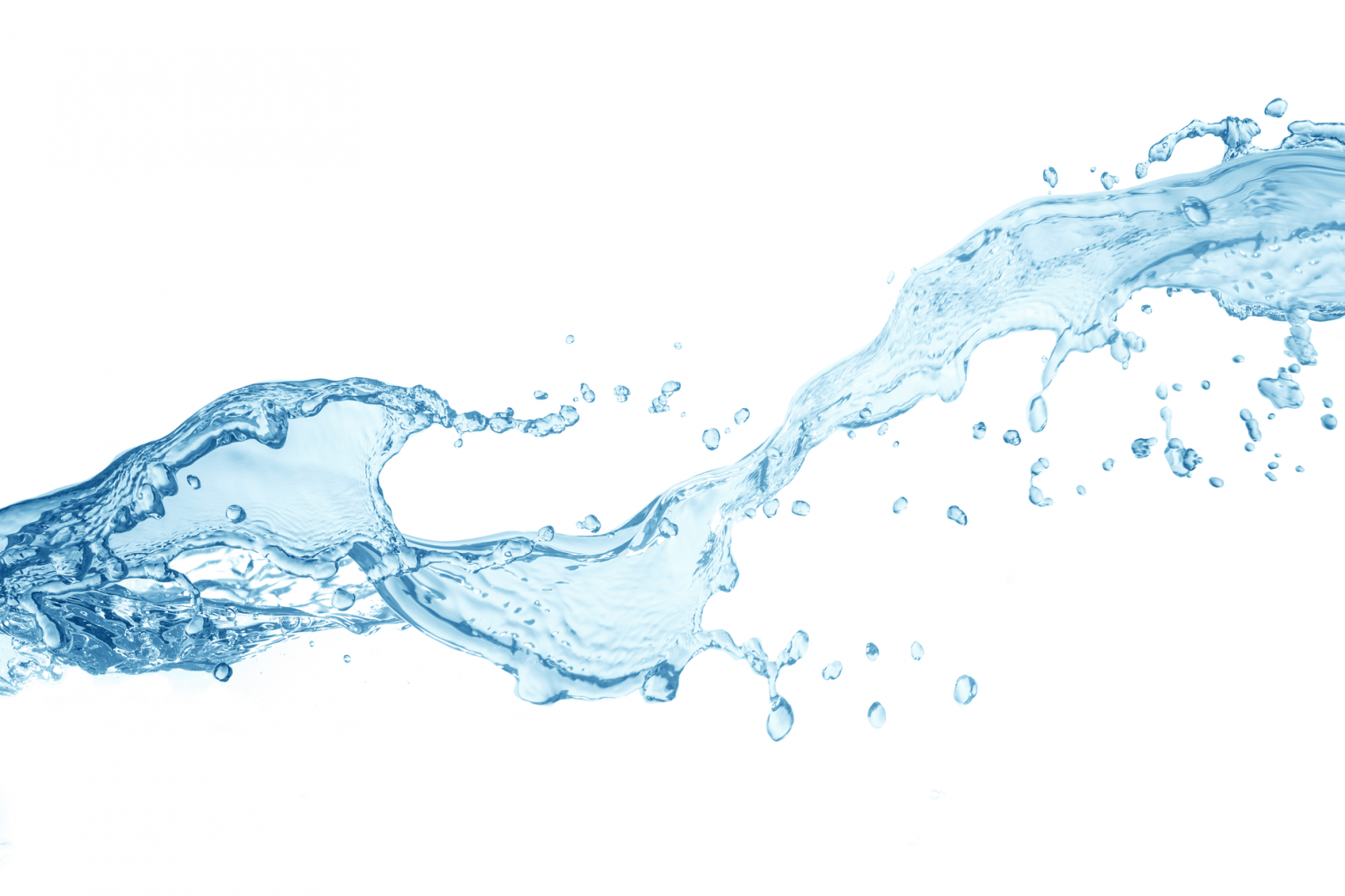 a splash of water across the image