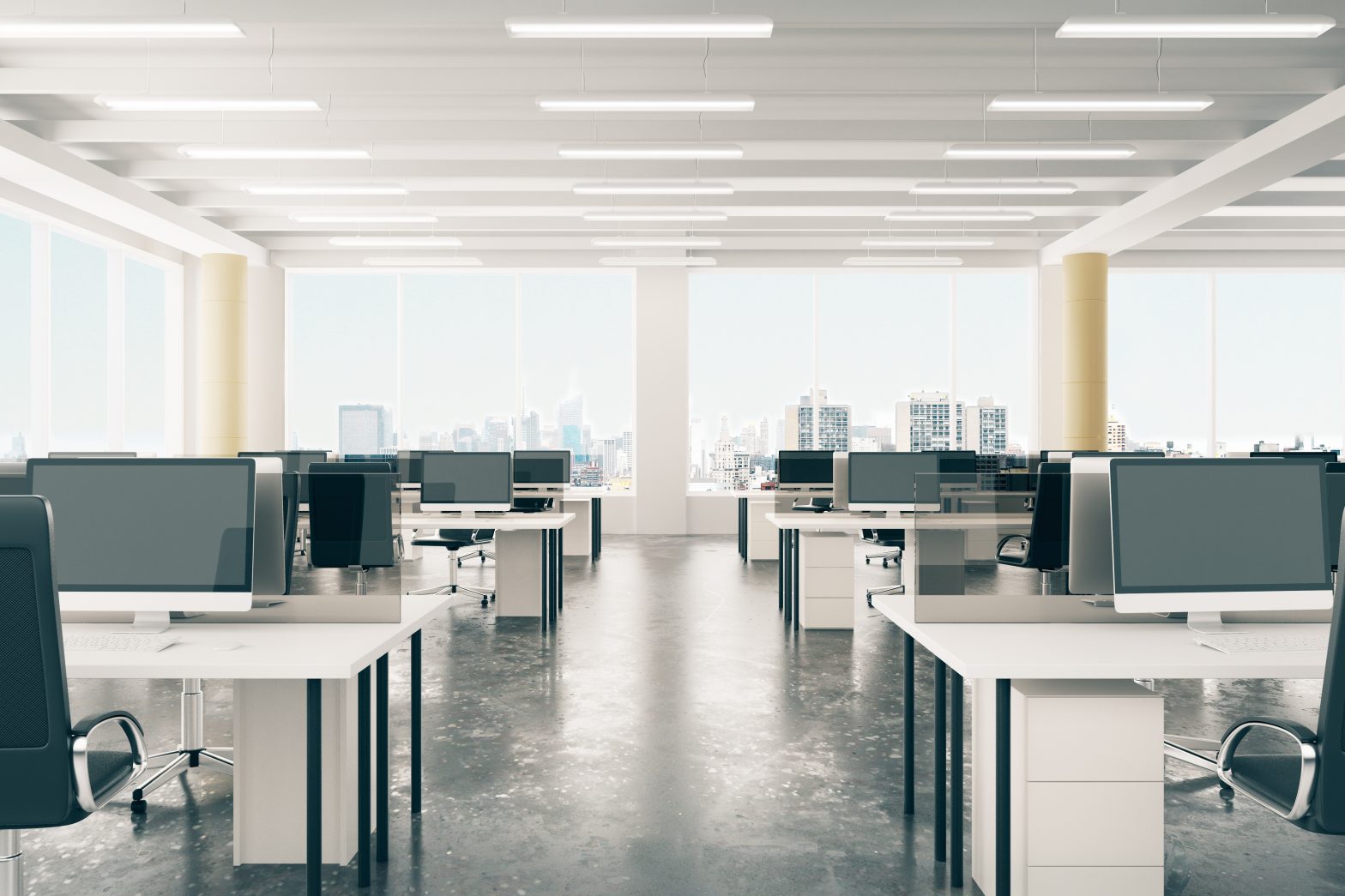 An empty office