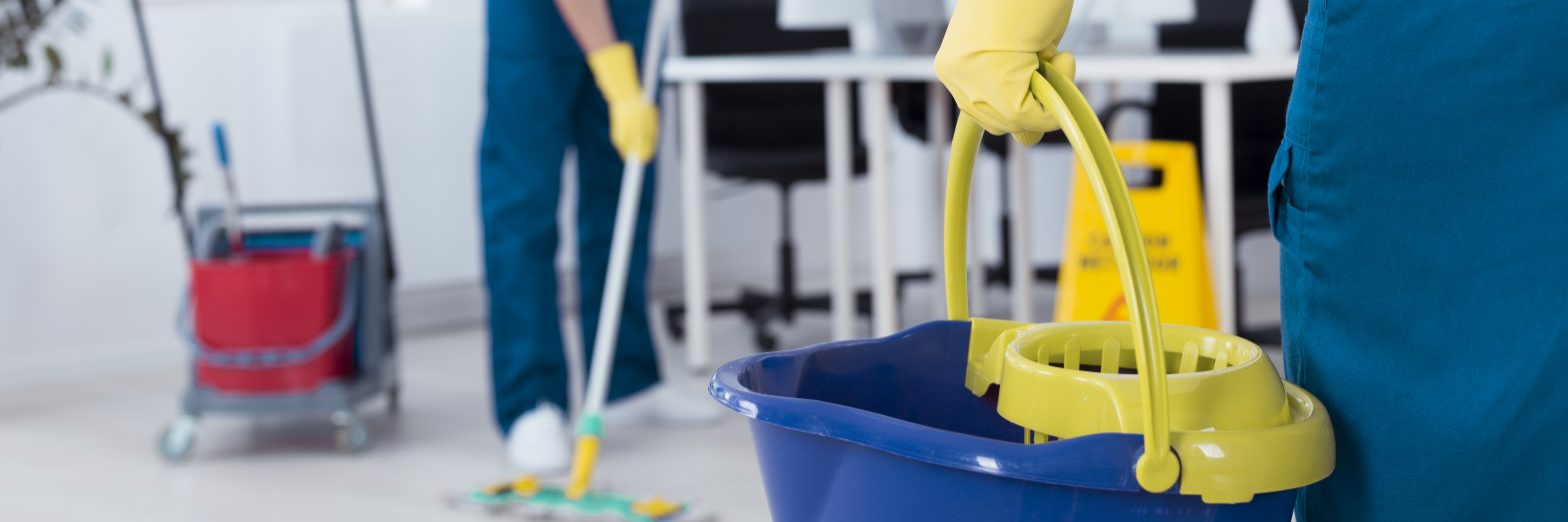 cleaning materials in building