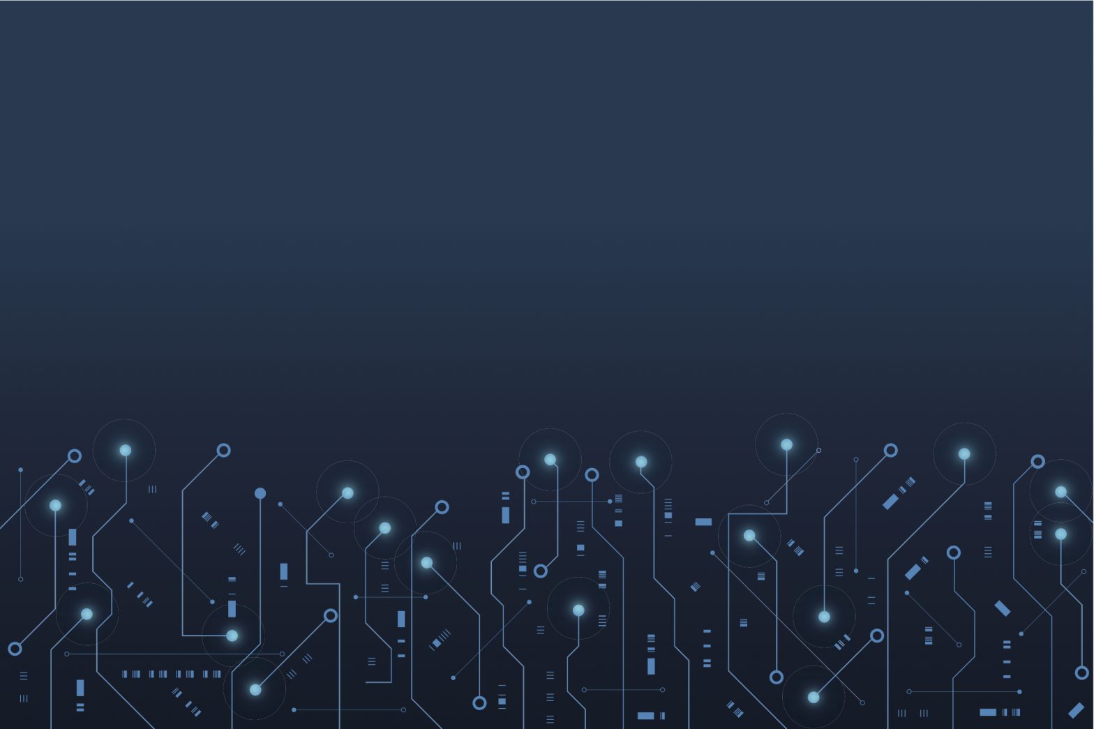 Generic image of circuits on a deep blue background, to suggest digital networking